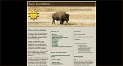 Desktop Screenshot of beavercreekbuffalo.com