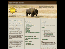 Tablet Screenshot of beavercreekbuffalo.com
